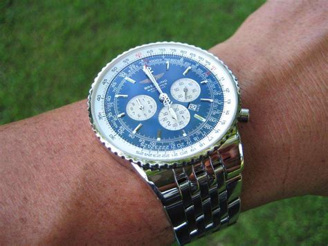 blue face breitling